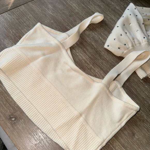 INTERMIX
Kelly Embellished Knit Bralette - Picture 6 of 9